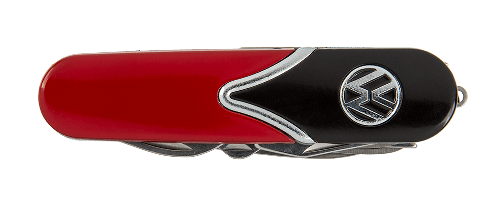 Metal pocket knife, VW Style,
