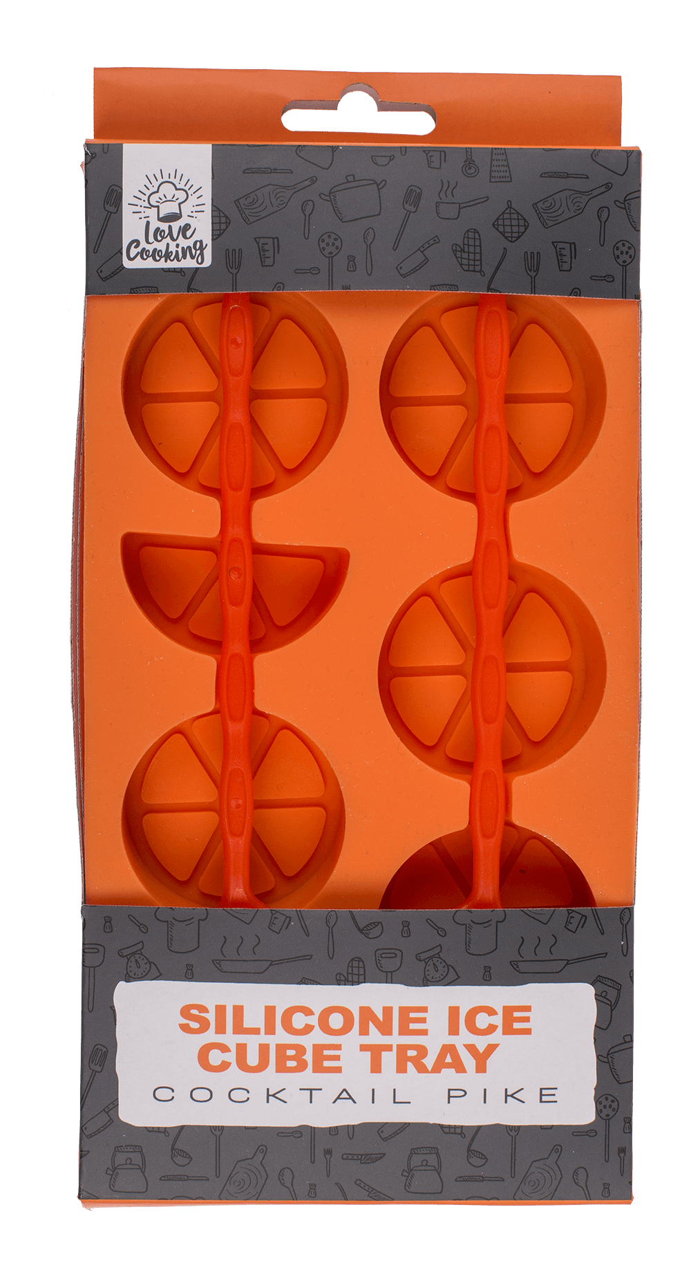 Silicone ice cube tray, Cocktail pike,