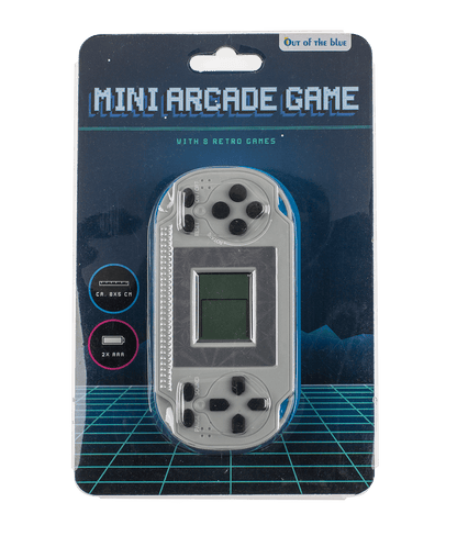 Mini arcade game, Retro, with 8 games
