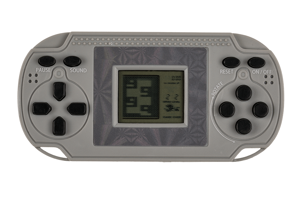 Mini arcade game, Retro, with 8 games