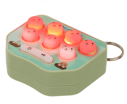 Mini game console with keychain,