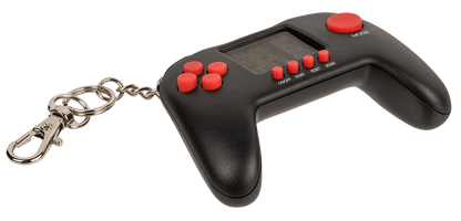 Mini game console with keychain,