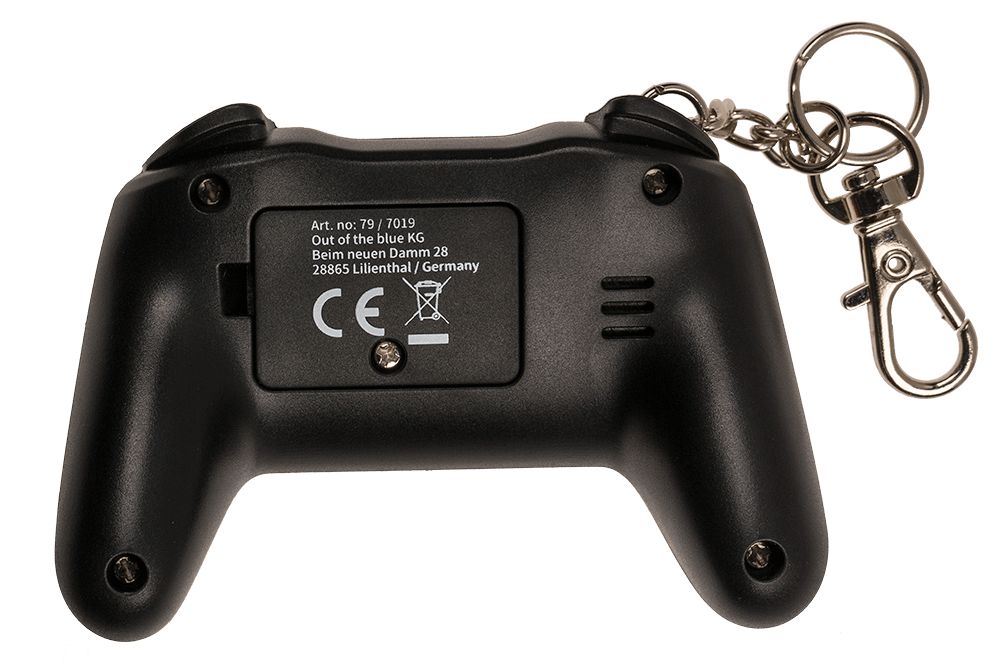 Mini game console with keychain,