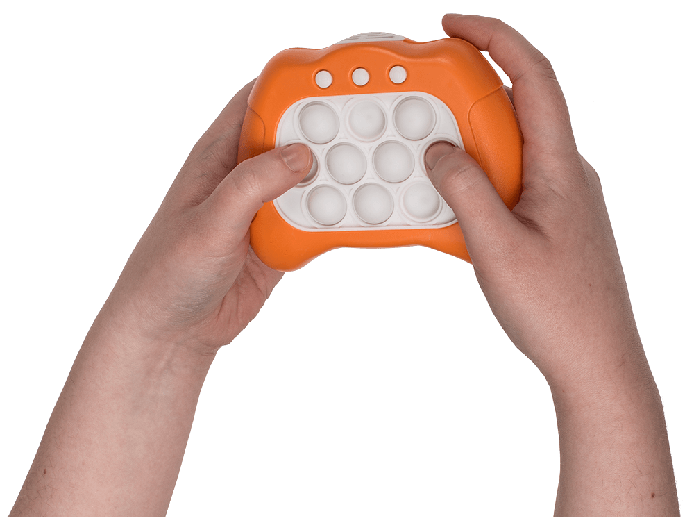 Quick Push Game Console with sound and LED lights,