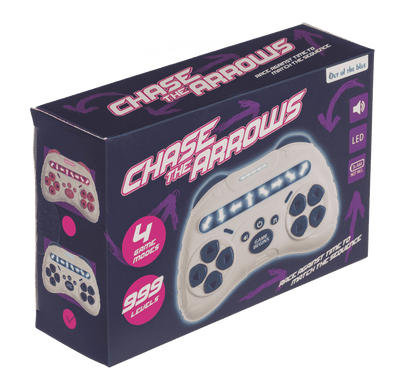Chase the arrows game console, 13,8 x 4 x 9 cm,