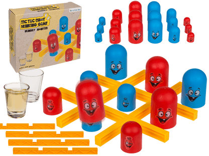 Drinking Game, Tic Tac Toe, Hungry Monster,