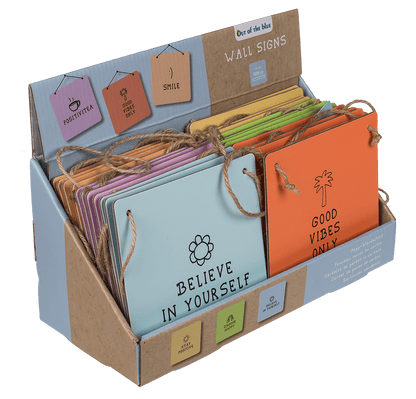 Cardboard wall sign, Pastel, ca. 18 x 18 cm,