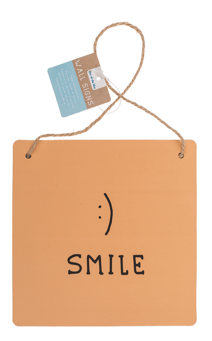 Cardboard wall sign, Pastel, ca. 18 x 18 cm,