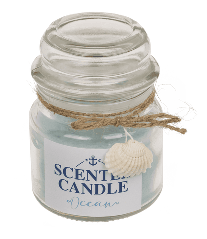 Scented candle in glass, Ocean,