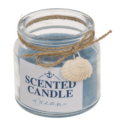 Scented candle in glass, Ocean,