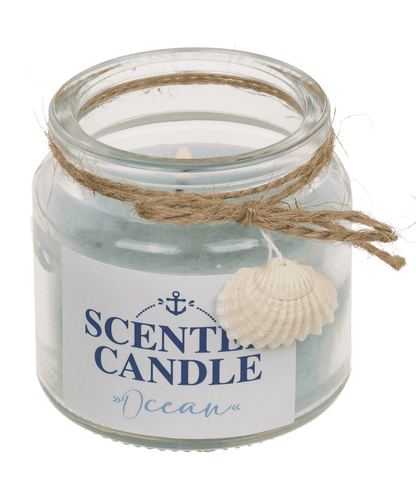 Scented candle in glass, Ocean,