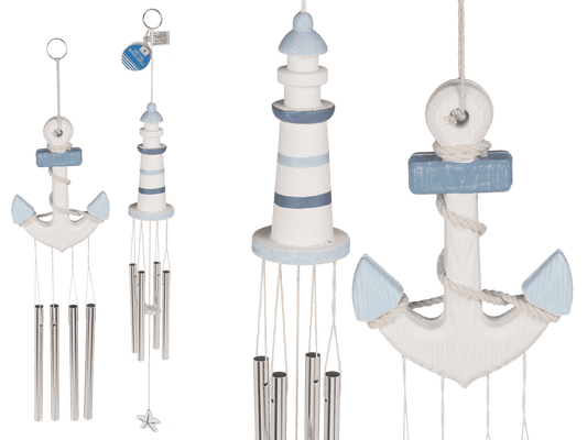 Metal wind bell with 4 sticks,