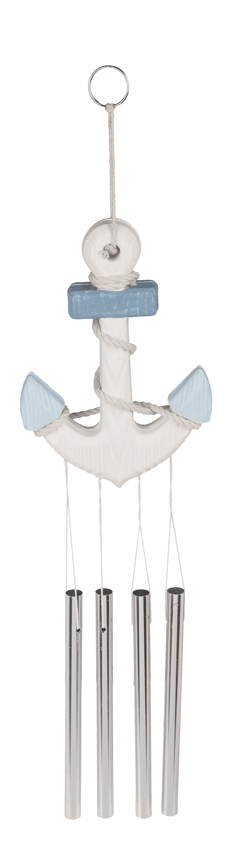 Metal wind bell with 4 sticks,