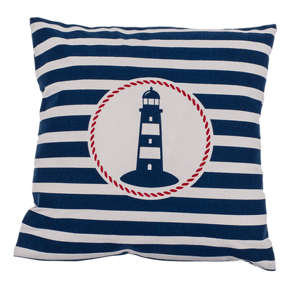 Decoration cushion with lighthouse, Traditional