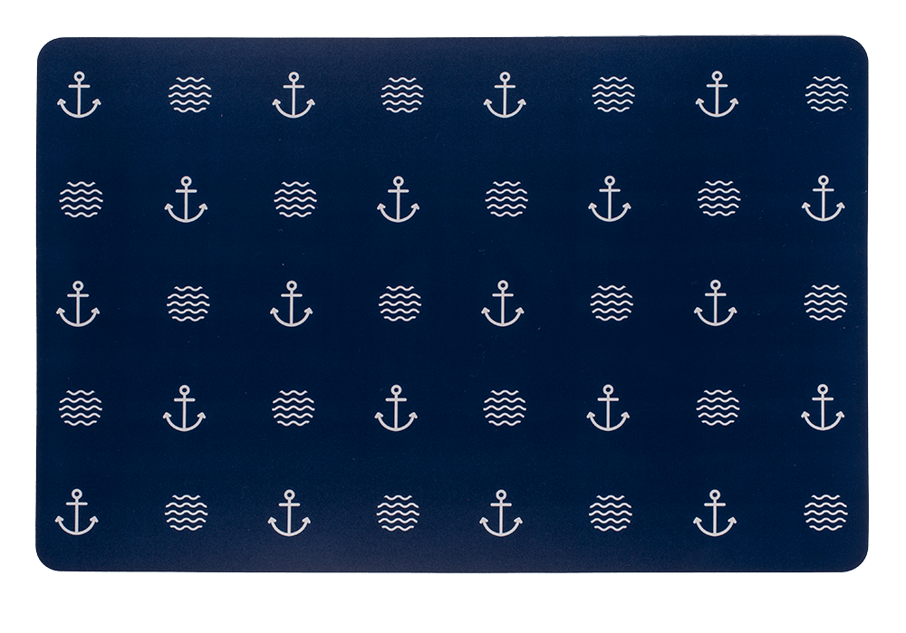 Polypropylen placemat, ca. 43,5 x 28,5 cm,