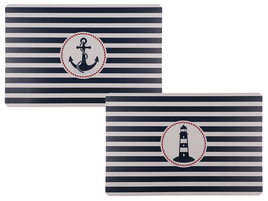 Polypropylen placemat, Traditional Maritime,