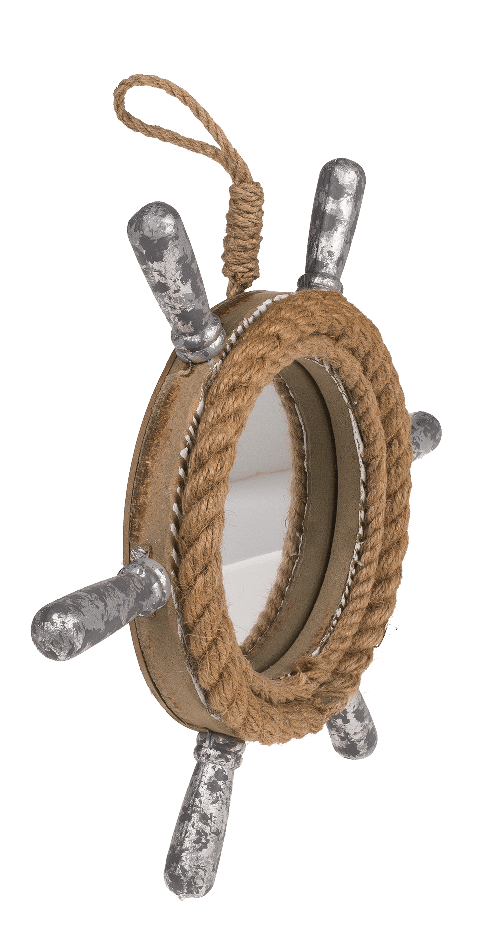 Wooden Rudder with mirror,