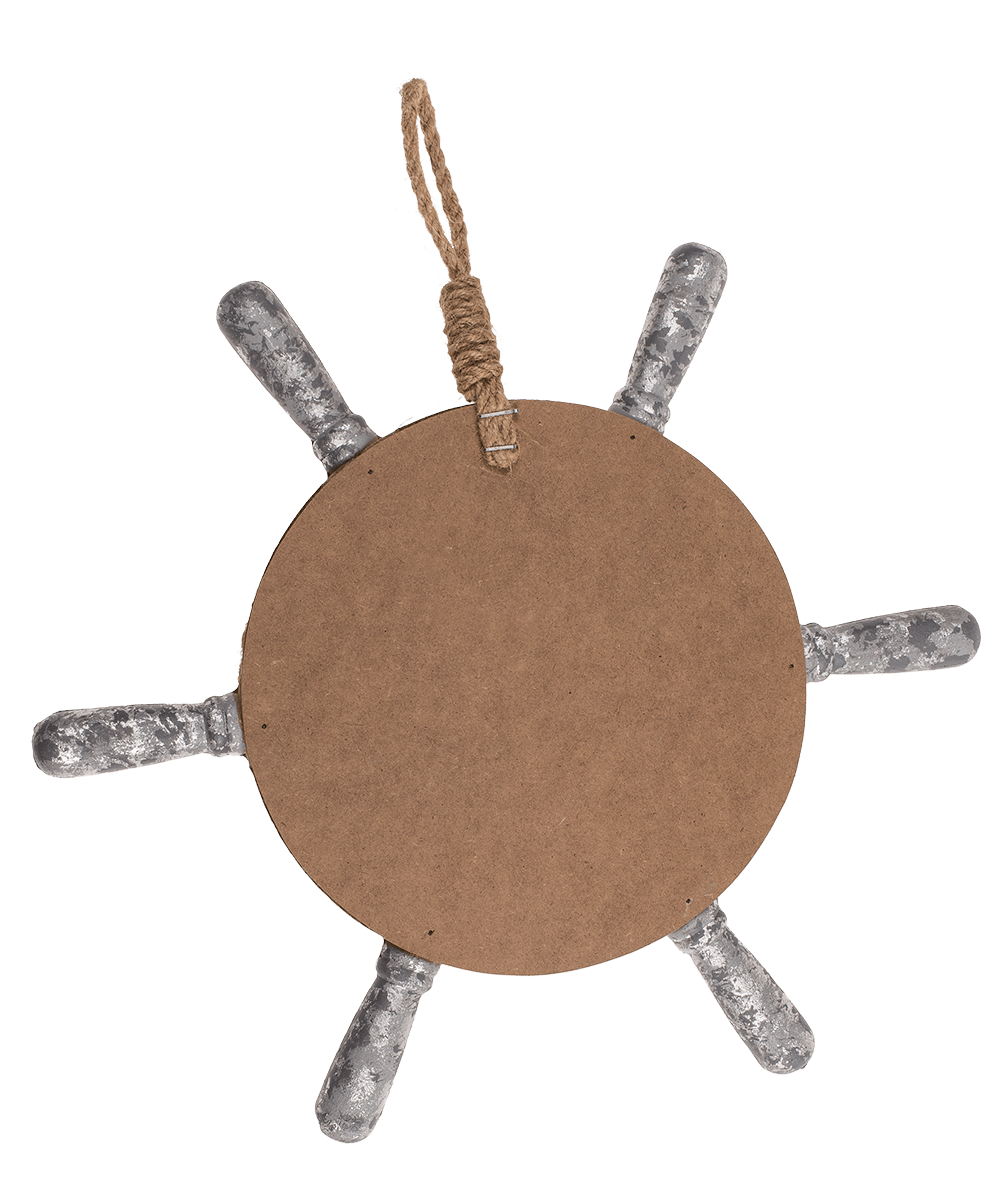 Wooden Rudder with mirror,