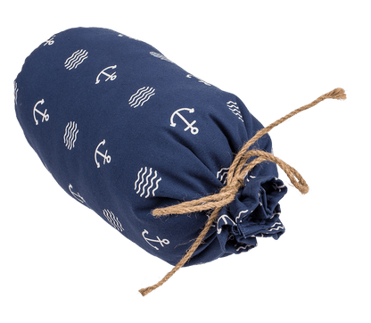 Blue colored door stopper,