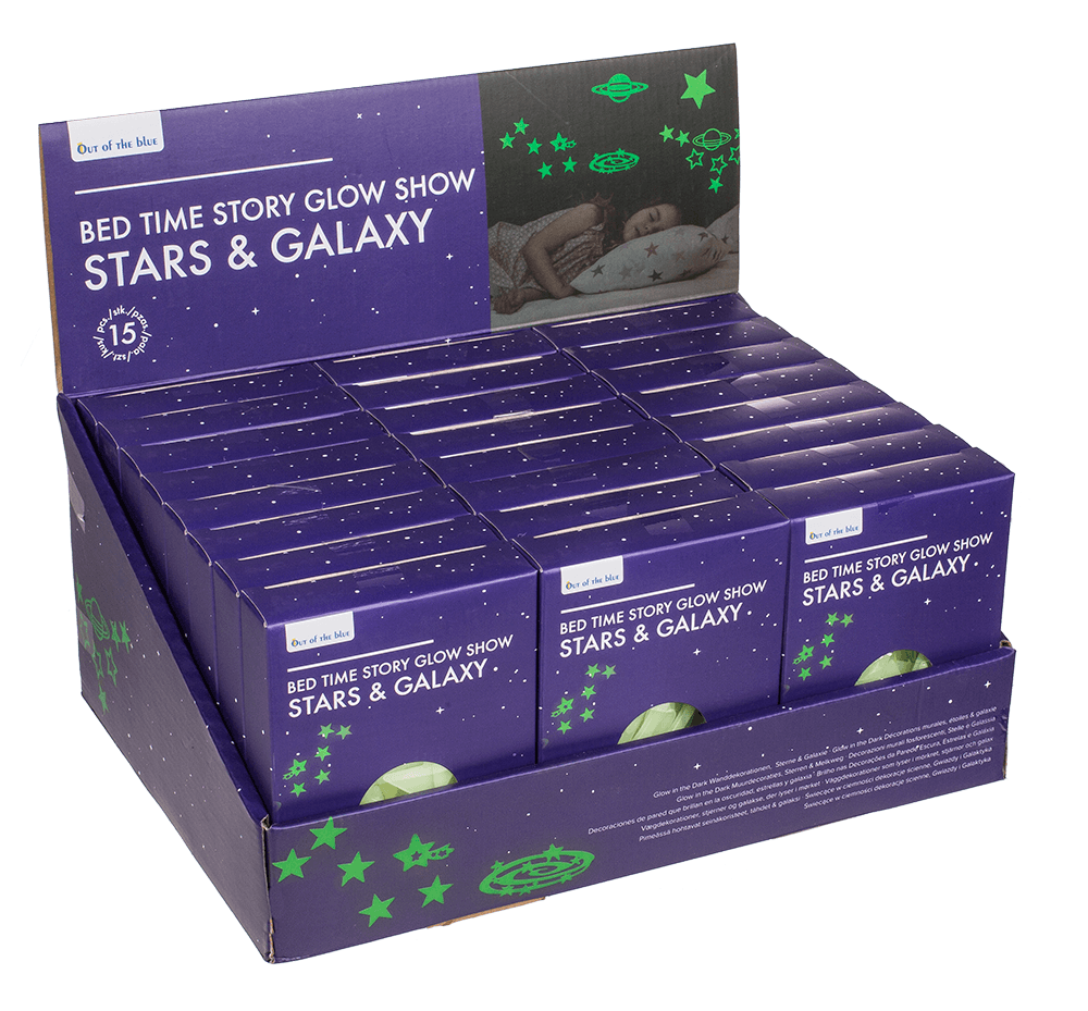 Bedtime Story Glow Show, Stars & Galaxy,