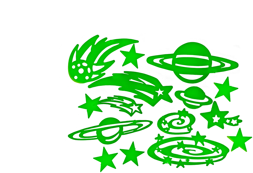 Bedtime Story Glow Show, Stars & Galaxy,