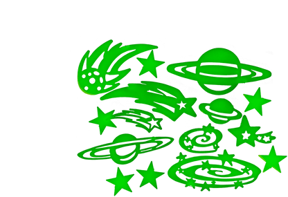 Bedtime Story Glow Show, Stars & Galaxy,