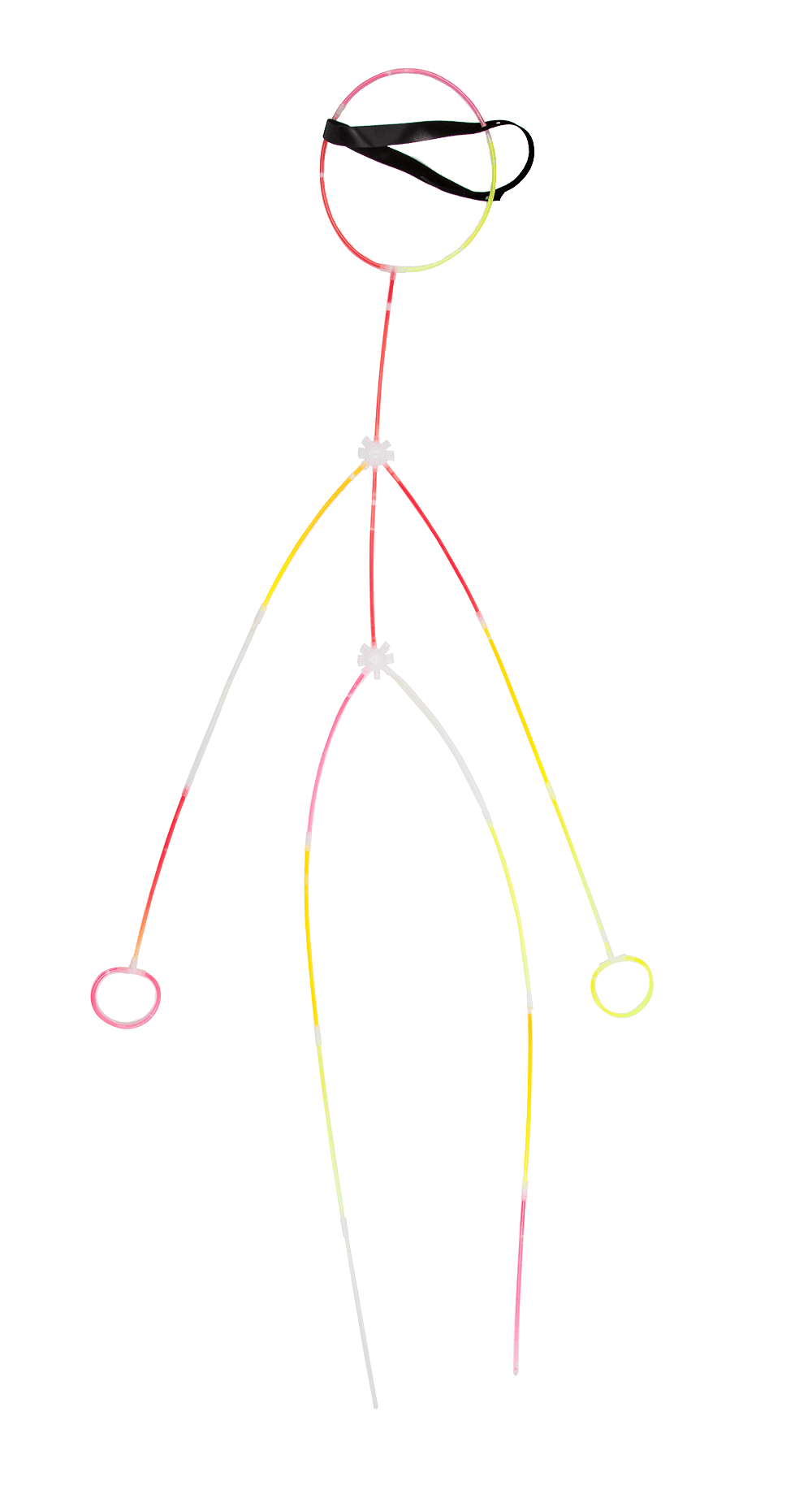 Glow Stick Dancing Pack, 47 pcs Set,