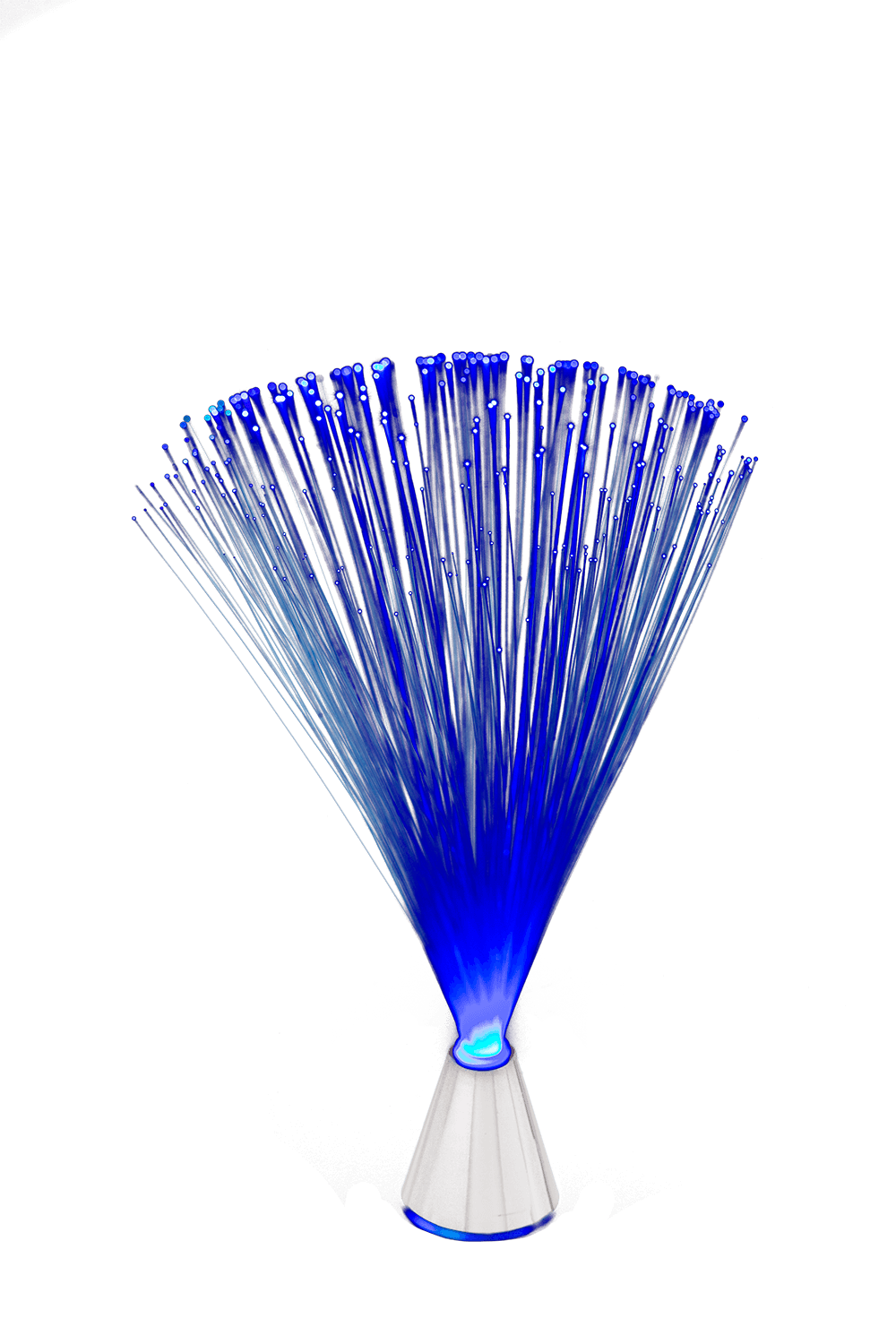 Fibreglass light with LED (incl. batteries),