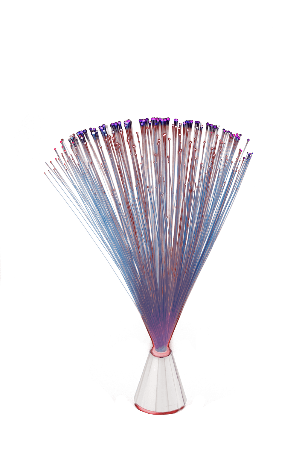 Fibreglass light with LED (incl. batteries),