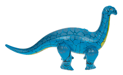 Inflatable dinosaurs, ca. 60 cm,