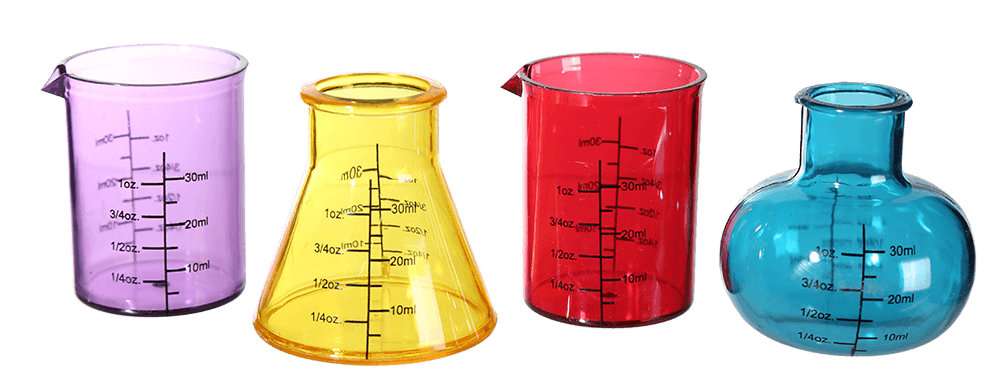 Shooter glass, Chemistry,