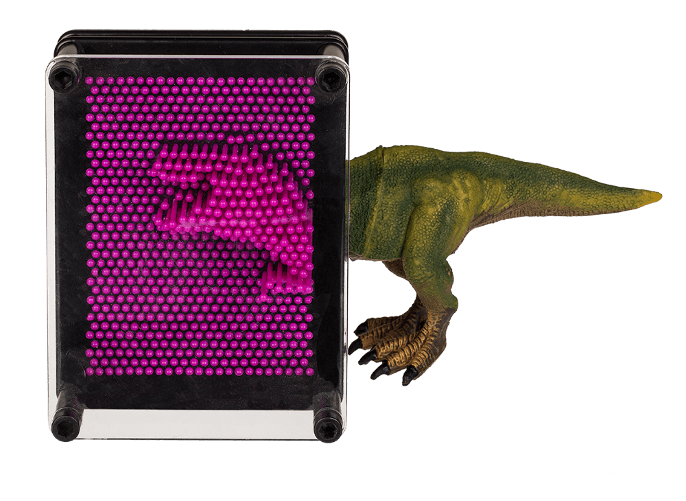 Pin Art, ca. 12 x 9 cm,