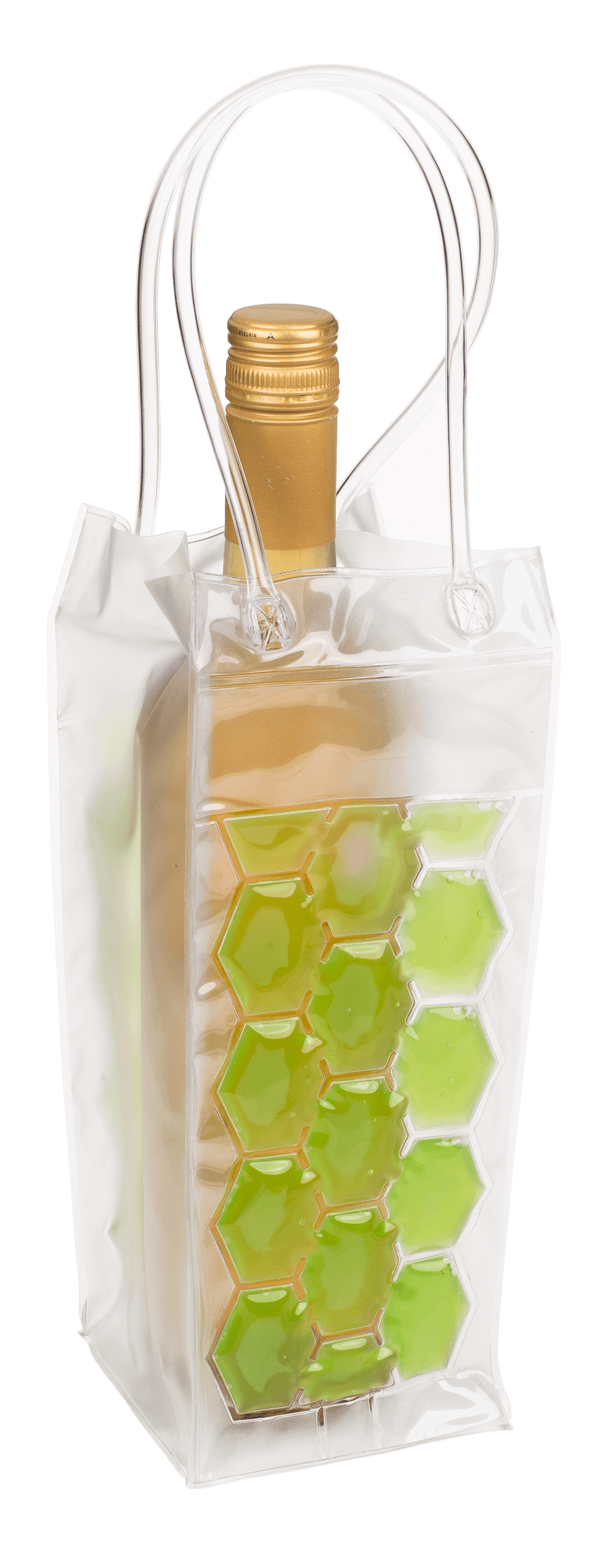 Cooling bag for wine bottles, ca. 25,5 x 9,5 cm,