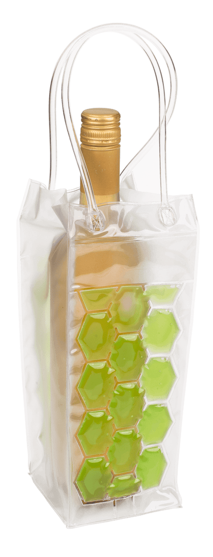 Cooling bag for wine bottles, ca. 25,5 x 9,5 cm,