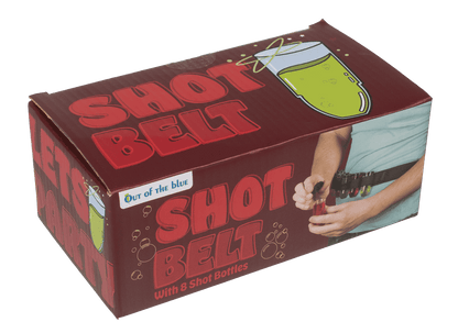 Shot Belt, with 8 shot bottles,