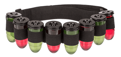 Shot Belt, with 8 shot bottles,