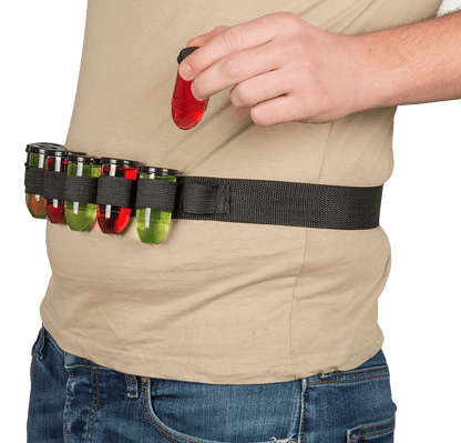 Shot Belt, with 8 shot bottles,