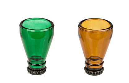 Beer Bottle Shot Glass. for approx. 40 ml,