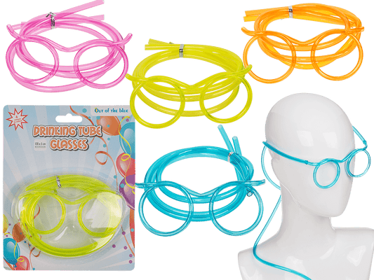 Drinking tube, Glasses,