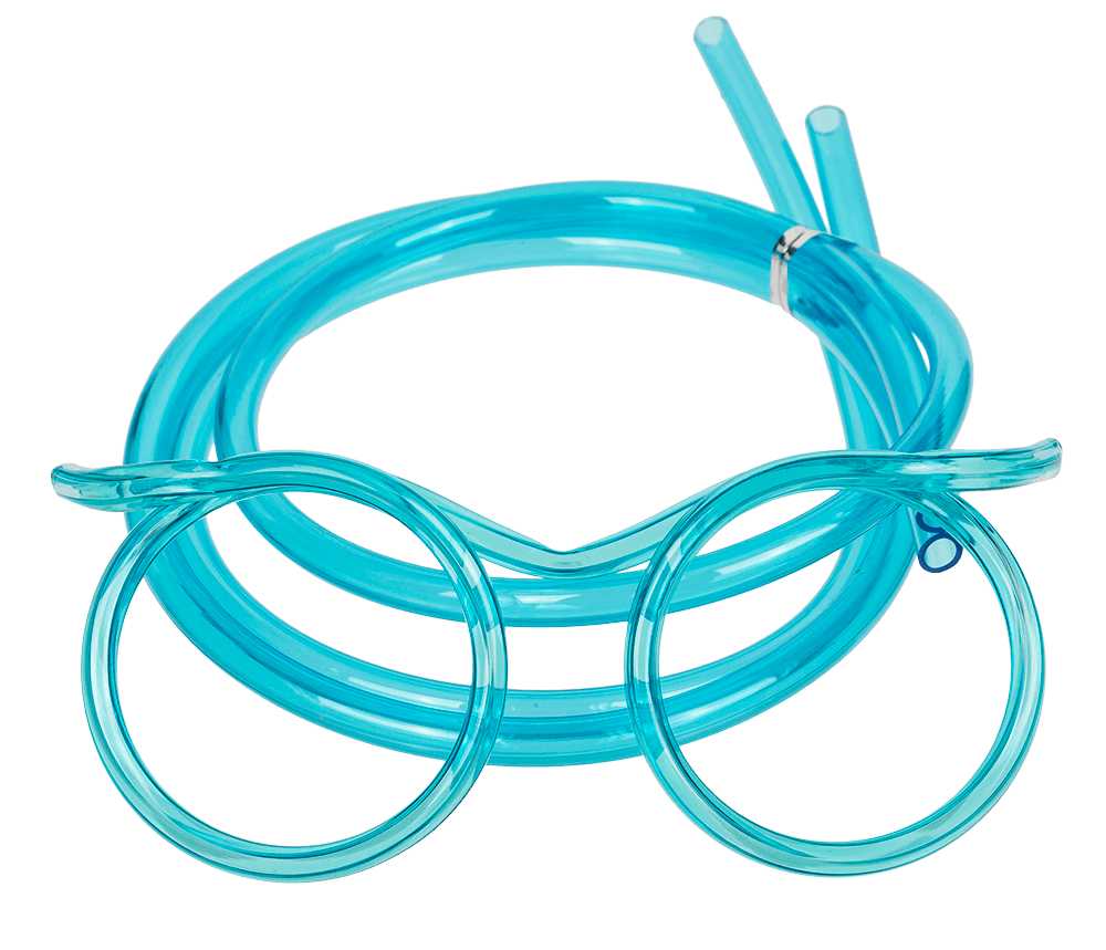 Drinking tube, Glasses,