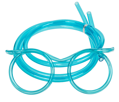 Drinking tube, Glasses,