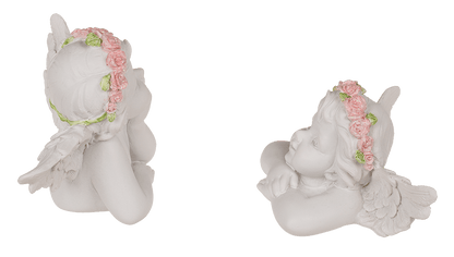 Angel couple,Amused,