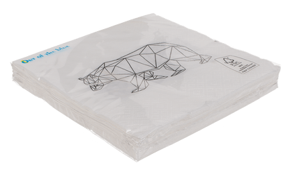 Paper napkins, icebear,