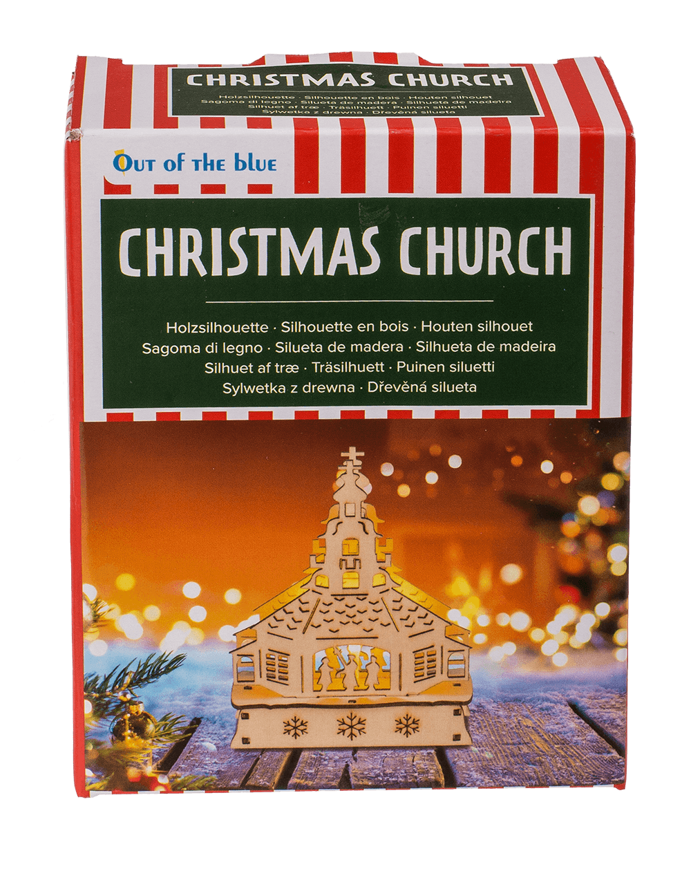 Wooden  silhouette,  Barockkirche,