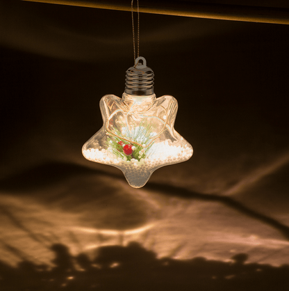 Plastic tree pendants, Christmas,