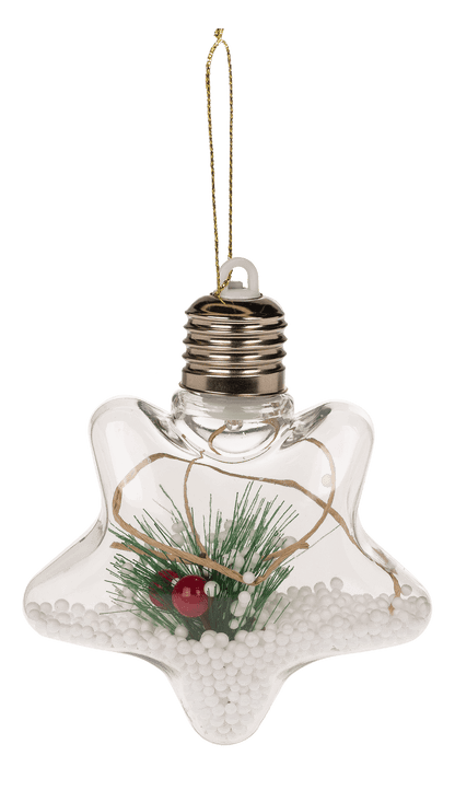 Plastic tree pendants, Christmas,