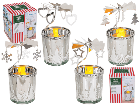Tea light carousel, Christmas Time,