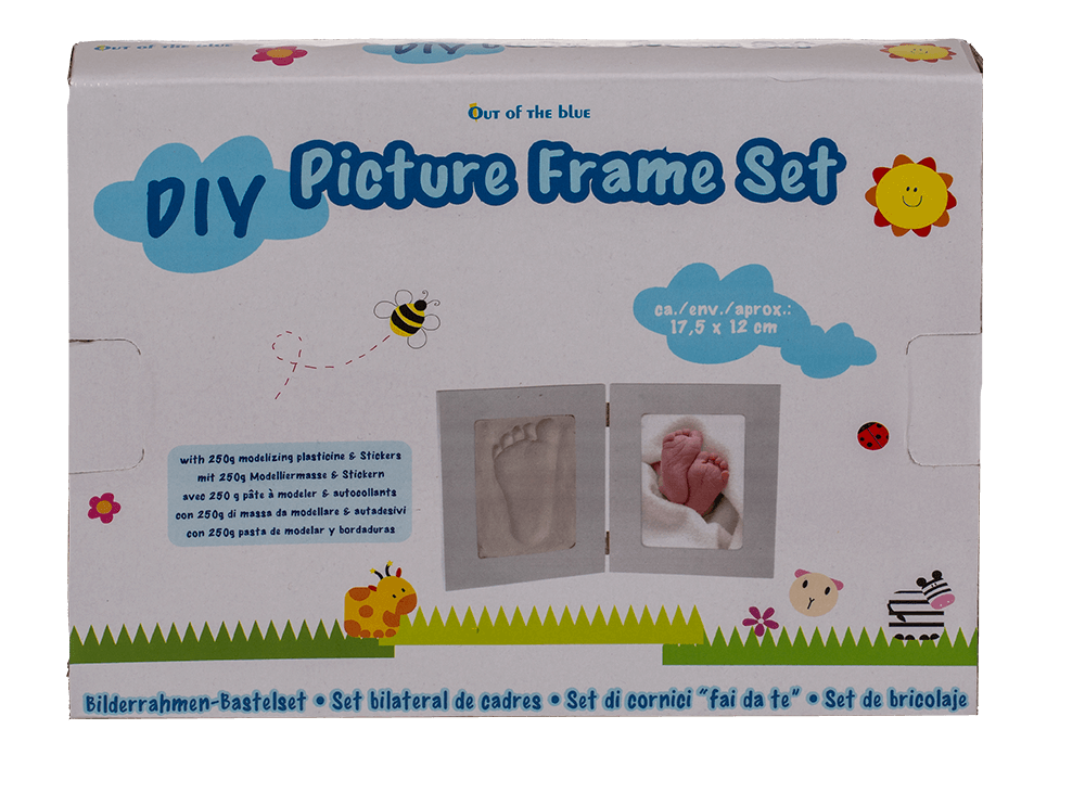 Double sided picture frame DIY set with  250 g,