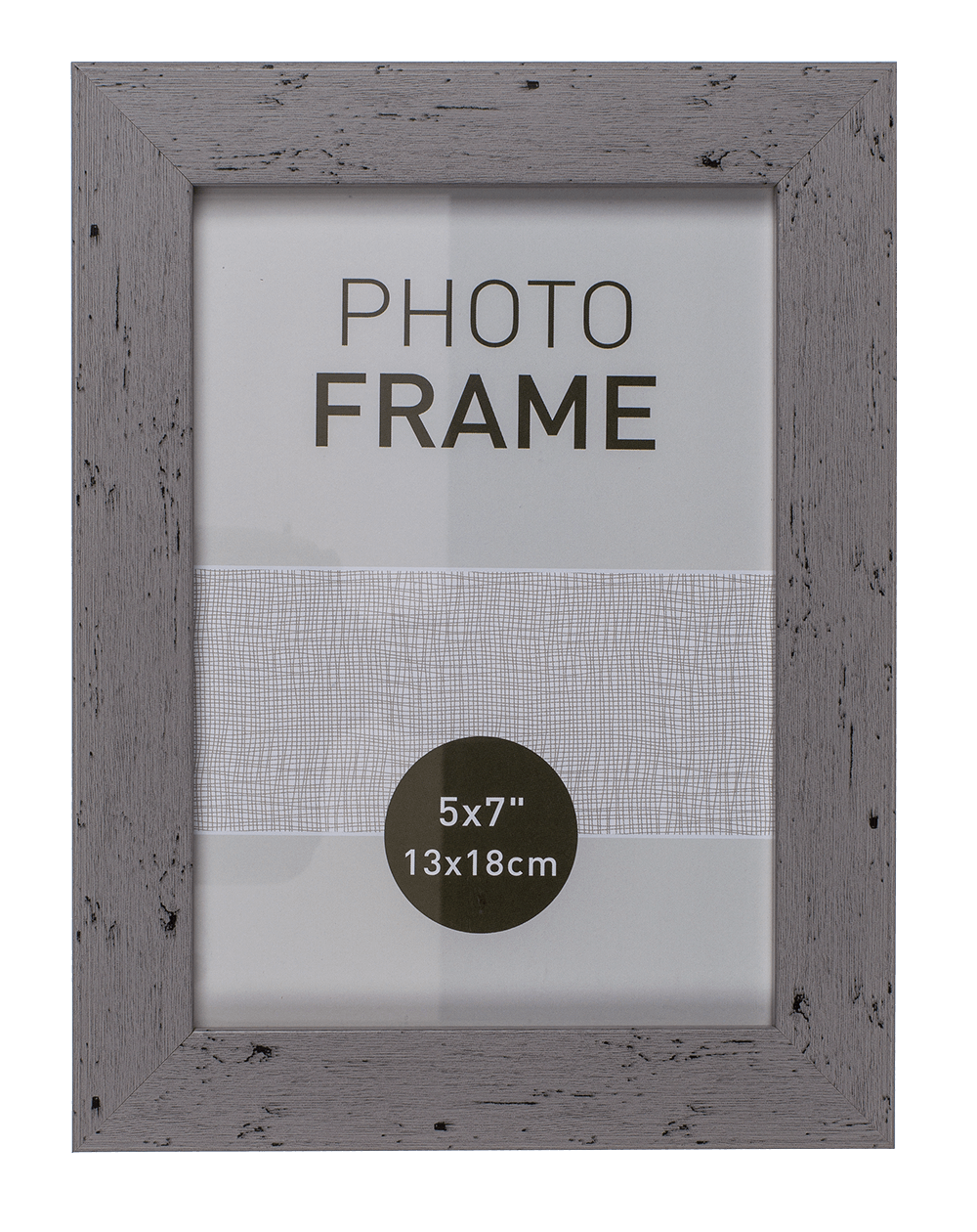 Pastel-Coloured Plastic Photo Frame in Wooden,