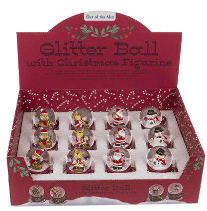 Polyresin snow globe, Christmas figurines,